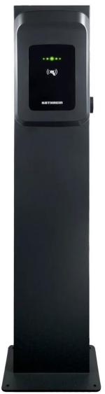 ARDEBO.de Kathrein ST-S-ER-A Stele singl für KWB, Edelstahl, anthrazit (62050203)