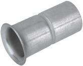 ARDEBO.de Fränkische SES-E-V 32 verzinkt Zn-Ni Stahlrohr-Steckendtülle, M32, STARO (20590032)