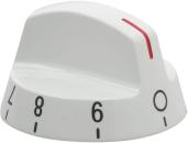 ARDEBO.de Bosch Siemens 00160763 Drehgriff-Kochstelle, weiß