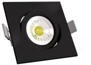 ARDEBO.de Ledxon EBS-SBQ-6-830-40S-S Einbau-Strahler, schwenkbar, quadratisch, 6W, 610lm, 3K, 40°, schwarz (7008234)