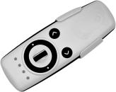 ARDEBO.de Shelly Blu Remote Contro ZB Fernbedienung, Bluetooth, Zigbee, 4 Kanäle, Gestensteuerung, Scrollrad, inkl. Halterung, weiß