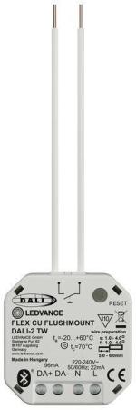 ARDEBO.de LEDVANCE Flex Control Unit Flush Mount, DALI-2 TW Steuergerät, hellgrau (4058075841901)