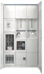 ARDEBO.de Hager FP93W11N Wandler- und Messschrank, universN, 1400x800x205mm, 2ZF, APZ, NAR NH2 SUT, AAR, Lasttrenner 250A