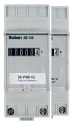 ARDEBO.de Theben BZ 145 24V 50HZ Betriebsstundenzähler DIN-Schiene, 2TE, 50 Hz, REG, Hutschiene, 24 V 1454000