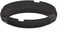 ARDEBO.de Theben Cover 110 BK Zubehör Abdeckrahmen schwarz 9070851