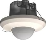 ARDEBO.de Theben LUXA 104 S360-200-24 DE-UP WH Präsenzmelder (PIR) Deckenmontage Unterputz / Deckeneinbau innen, 360° rund, max. 24 m, 2 Kanäle Licht, weiß 1040200