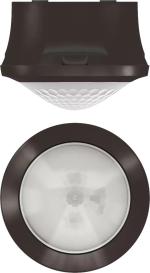 ARDEBO.de Theben theMova S360-100 AP BK Bewegungsmelder (PIR) Deckenaufbau Aufputz innen, 360° rund, max. 8 m, 1 Kanal Licht, schwarz 1030552