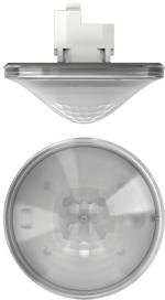 ARDEBO.de Theben thePrema P360 Slave E UP GR Präsenzmelder (PIR) Deckenmontage Unterputz innen, 360° quadratisch, Slave-Version, 9 x 9 m, grau 2070131