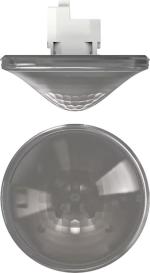 ARDEBO.de Theben thePrema P360 Slave E UP BK Präsenzmelder (PIR) Deckenmontage Unterputz innen, 360° quadratisch, Slave-Version, 9 x 9 m, schwarz 2070132