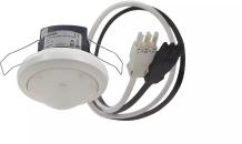 ARDEBO.de Theben theRonda S360-100 UP WIN Präsenzmelder (PIR) Deckenmontage innen, 360° rund, 8 m, Kabel und WAGO WINSTA Stecker, 1 Kanal Licht 2080511