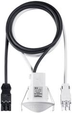 ARDEBO.de Theben theRonda S360-100 DE WIN Präsenzmelder (PIR) Deckenmontage Deckeneinbau innen, 360° rund, 9 m, vorkonfektioniertes Kabel / WAGO WINSTA Midi Stecker 2080575