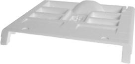 ARDEBO.de Bosch Siemens 11013257 Abdeckung, SET Verdampferabd. Styropor und Fühlerhalter