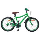 ARDEBO.de - Kinderfahrrad 20 Zoll für 6-11 Jahre alt Grün