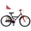ARDEBO.de - Kinderfahrrad 20 Zoll für 6-11 Jahre alt Schwarz