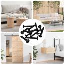 ARDEBO.de - Gewindeschneider Nagel 8219 pcs Schwarz Stahl