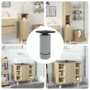 ARDEBO.de - Möbelbeine Verstellbar 12 pcs Weiß 64 x 64 x 100 mm PP