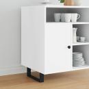 ARDEBO.de - Möbelbeine 12 pcs Schwarz 28,1 x 4 x 10 mm Eisen