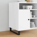 ARDEBO.de - Möbelbeine 12 pcs Schwarz 43,6 x 4 x 10 mm Eisen