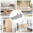 ARDEBO.de - Inbusschlüssel 2118 pcs Silber 32 x 86 mm Stahl