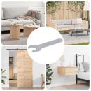 ARDEBO.de - Spanner 1593 pcs Silber 13 mm Eisen