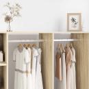 ARDEBO.de - Kleiderstange 12 pcs Silber 764 x 15 x 29 mm Aluminiumlegierung