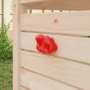 ARDEBO.de - Klettergriff 12 pcs Rot 100 x 67 x 43 mm PP