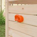 ARDEBO.de - Klettergriff 12 pcs Orange 100 x 67 x 43 mm PP
