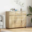 ARDEBO.de - Sideboard Sonoma-Eiche 88,5 x 30,5 x 73 cm Holzwerkstoff