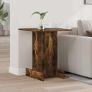 ARDEBO.de - Beistelltisch Geräucherte Eiche 44,5 x 45 x 55 cm Holzwerkstoff