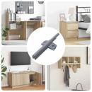 ARDEBO.de - Sanftschließer 1161 pcs Grau 125 x 47 x 15 mm PP