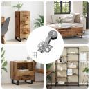 ARDEBO.de - Scharnier 12 pcs Silber 0 Eisen