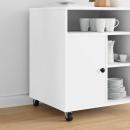 ARDEBO.de - Drehrolle 2 pcs Silber 60 x 60 x 50 mm Eisen und Nylon