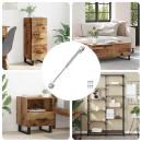 ARDEBO.de - Hydraulische Gasfeder 12 pcs Silber 280 x 17 x 16 mm