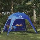ARDEBO.de - Sofort Zelt mit Speicher Azure Blau 260 x 260 x 185 cm Stahl