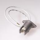 ARDEBO.de Schaum Fassung für Halogen-Glühlampen R7/RX7s, Aluminium (237711)