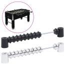 ARDEBO.de - Fußballtisch-Anzeigetafeln 2 Stk. Schwarz und Silbern