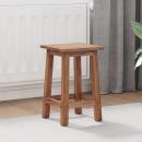 ARDEBO.de - Hocker Natur 30 x 30 x 47 cm Mahagoni Holz