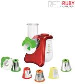 ARDEBO.de Moulinex DJ8115 Fresh Express Max Zerkleinerer, 260W, metallic-rot