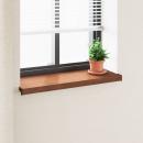 ARDEBO.de - Fensterbank Braunes Holz 60 x 30 x 4,5 cm PVC gemischt mit UPVC
