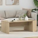 ARDEBO.de - Couchtisch Sonoma-Eiche 95 x 50 x 34 cm Holzwerkstoff