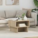 ARDEBO.de - Couchtisch Sonoma-Eiche 48 x 46 x 35 cm Holzwerkstoff