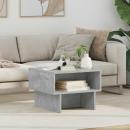 ARDEBO.de - Couchtisch Beton Grau 48 x 46 x 35 cm Holzwerkstoff