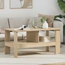 ARDEBO.de - Couchtisch Sonoma-Eiche 90 x 50 x 45 cm Holzwerkstoff