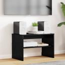 ARDEBO.de - TV-Schränk Schwarz Eichen-Optik 60 x 35 x 40 cm Holzwerkstoff