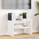 ARDEBO.de - TV-Schränk Weiß 60 x 30 x 40 cm Holzwerkstoff
