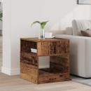 ARDEBO.de - Beistelltisch Altholz 40,5 x 40 x 45 cm Holzwerkstoff