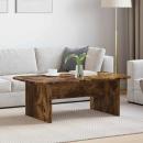 ARDEBO.de - Couchtisch Geräucherte Eiche 93 x 53 x 33 cm Holzwerkstoff