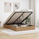 ARDEBO.de - Ottoman Bettgestell Kunsthandwerk Eiche 193 x 120 x 25 cm