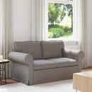 ARDEBO.de - Sofa Taupe 215 x 82 x 80 cm Metall