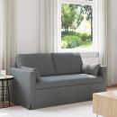 ARDEBO.de - Sofa Dunkelgrau 159 x 78 x 80 cm Metall
